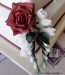 84-3. Svatební dort - růže, frézie